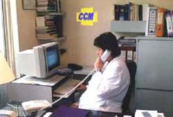 Teleasistencia. Consulta m&eacute;dica telef&oacute;nica 24h.
"Call Center M&eacute;dico".